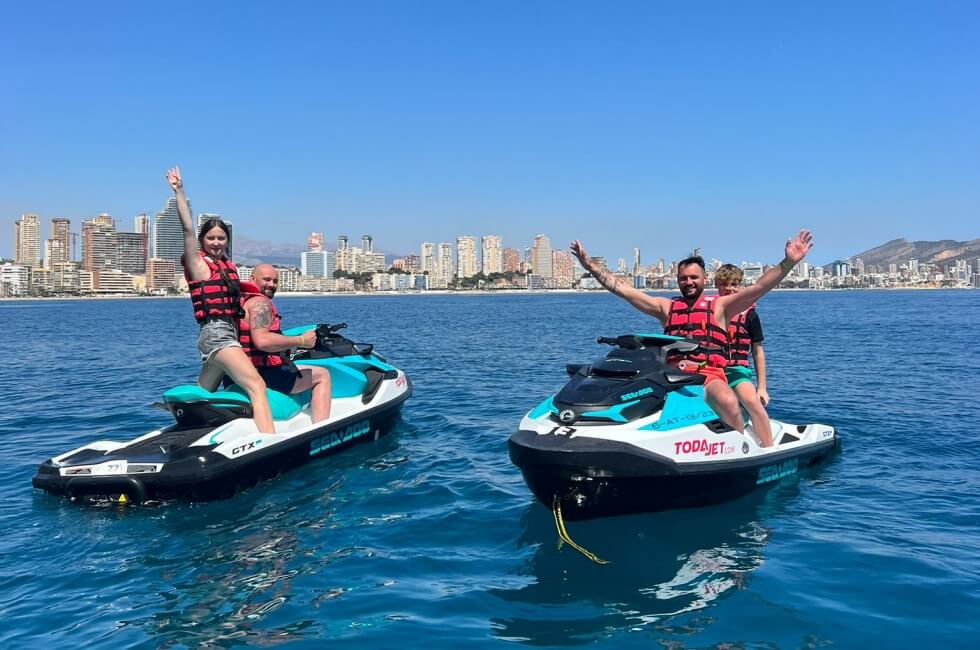 Destinos para Jet Ski en la Costa Blanca