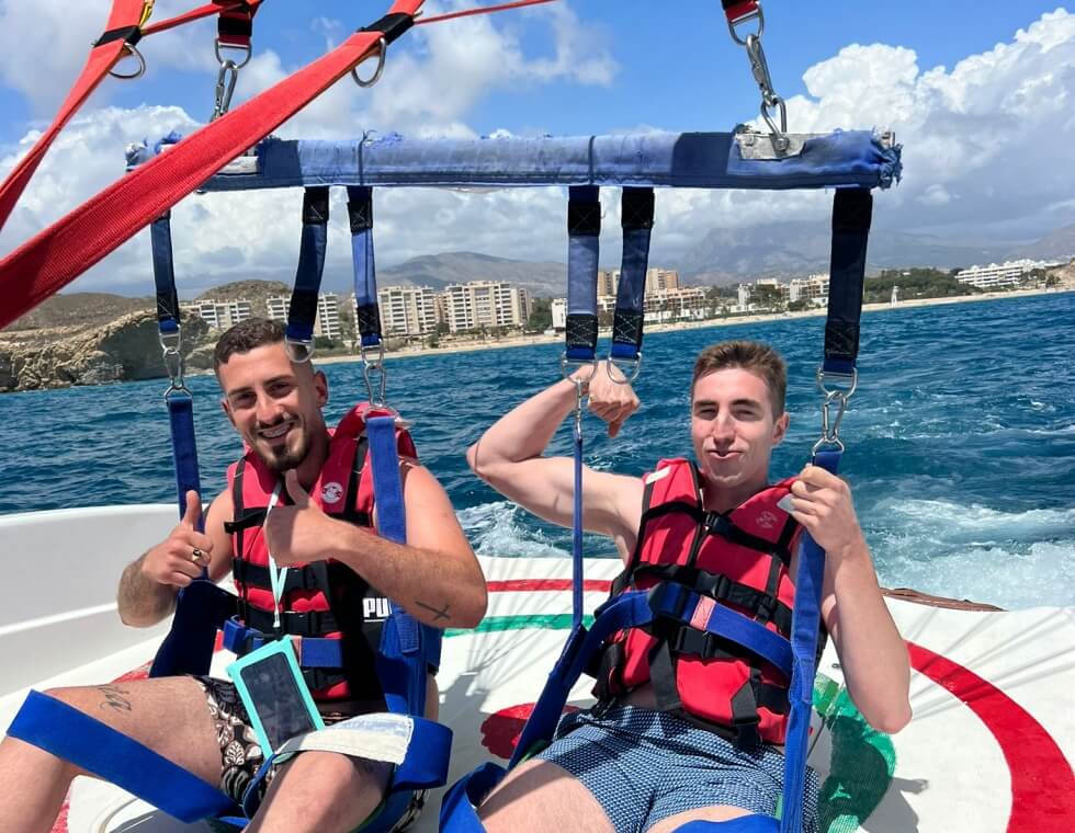 clientes de parasailing
