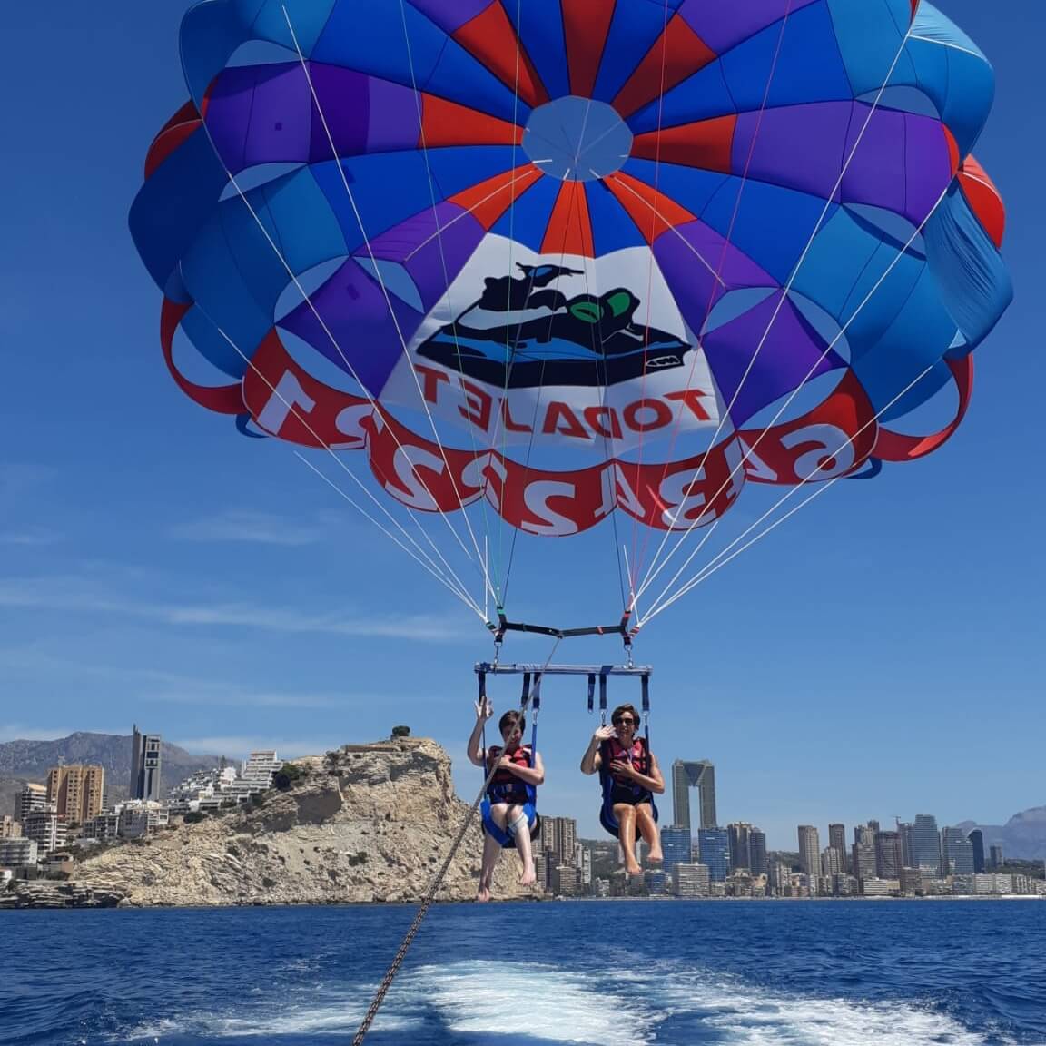 parasailig benidorm y villajoyosa